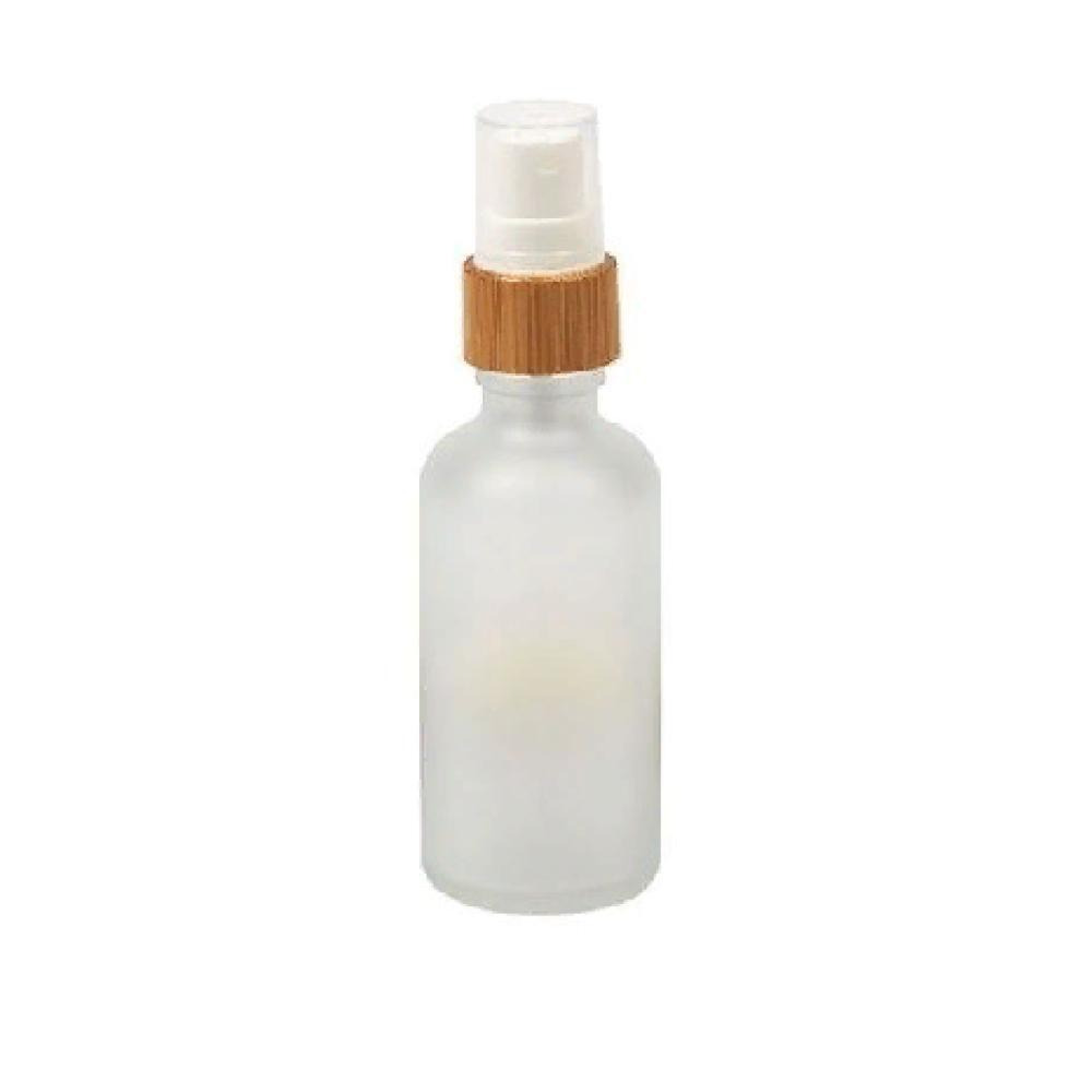 Homesmiths Mini Travel Spray Empty Glass Bottle, Eco Friendly - Multipurpose Refillable Liquid Container, Fine Mist Spray with lid - 50 ml - 1