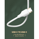 Кабель для передачи данных LDNIO LC121C 65 Вт ПВХ от USB Type-C до Type-C - 3 miniature