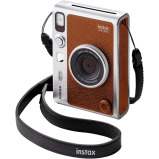 Fujifilm Instax Mini EVO Brown Instant Camera Bundle with 2X Mini Twin Pack Instant Film - 4 miniature