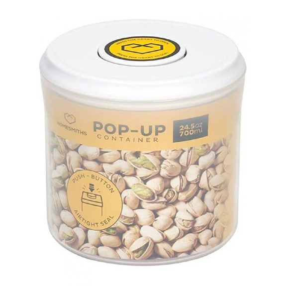 Homesmiths Pop-Up 700ML Round Food Container