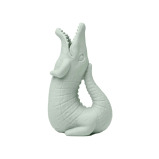 Jug Scrunch Crocodile for bath and beach, Silicone, Sage Green - 1 miniature