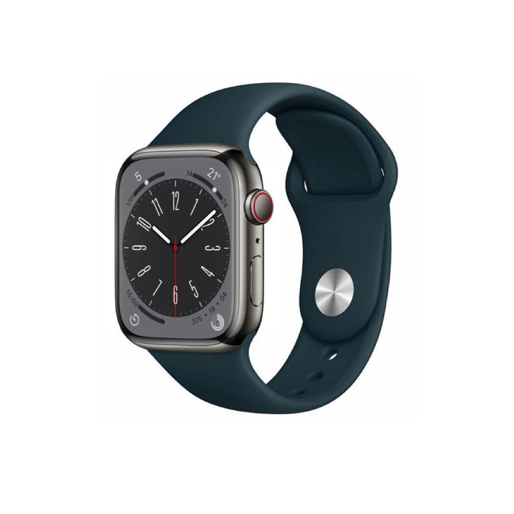 Perfii Solid Silicone Replacement Band for Apple Watch 49, 45, 44, 42 mm Series Ultra 8/7/6/5/4 SE - 2