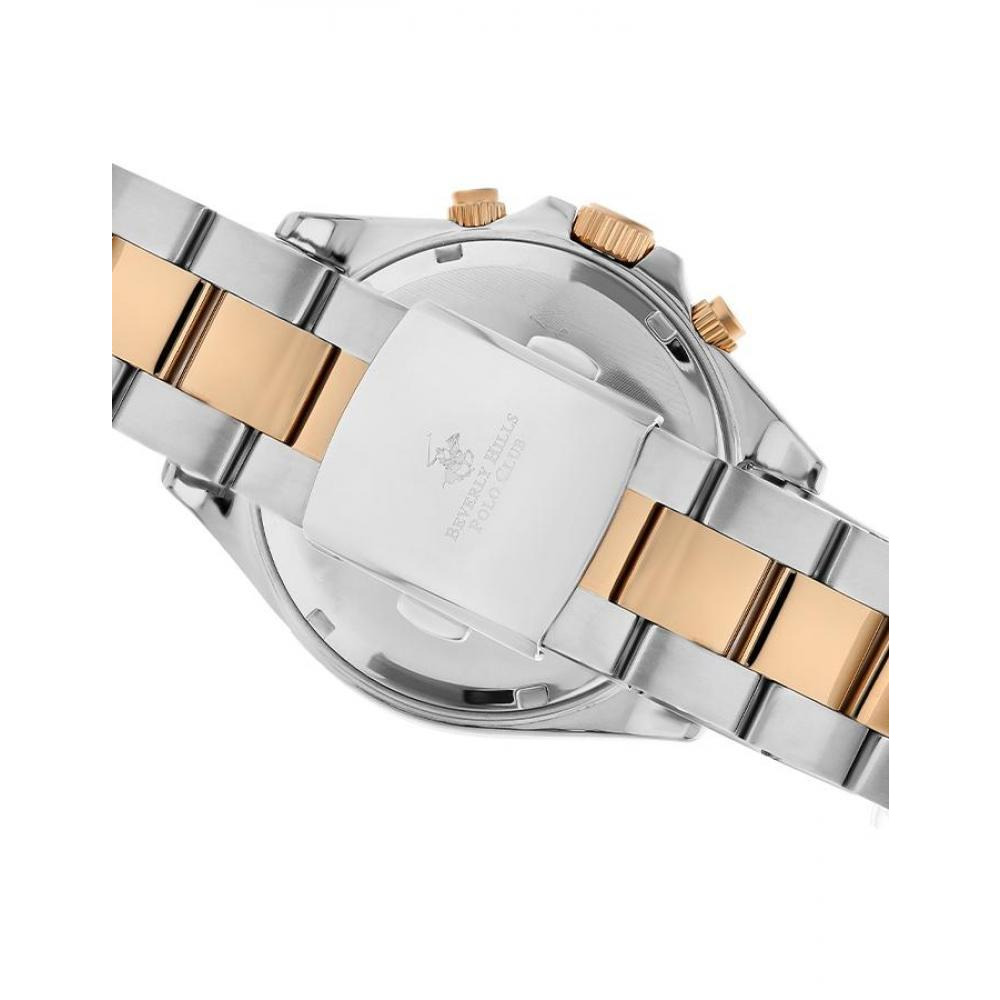 BEVERLY HILLS POLO CLUB Men's Multi Function Silver Dial Watch - BP3127X.530 - 3