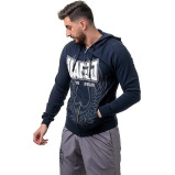 UAEJJ Jiu-Jitsu Falcon Wing Hoodie for Men- L - 3 miniature