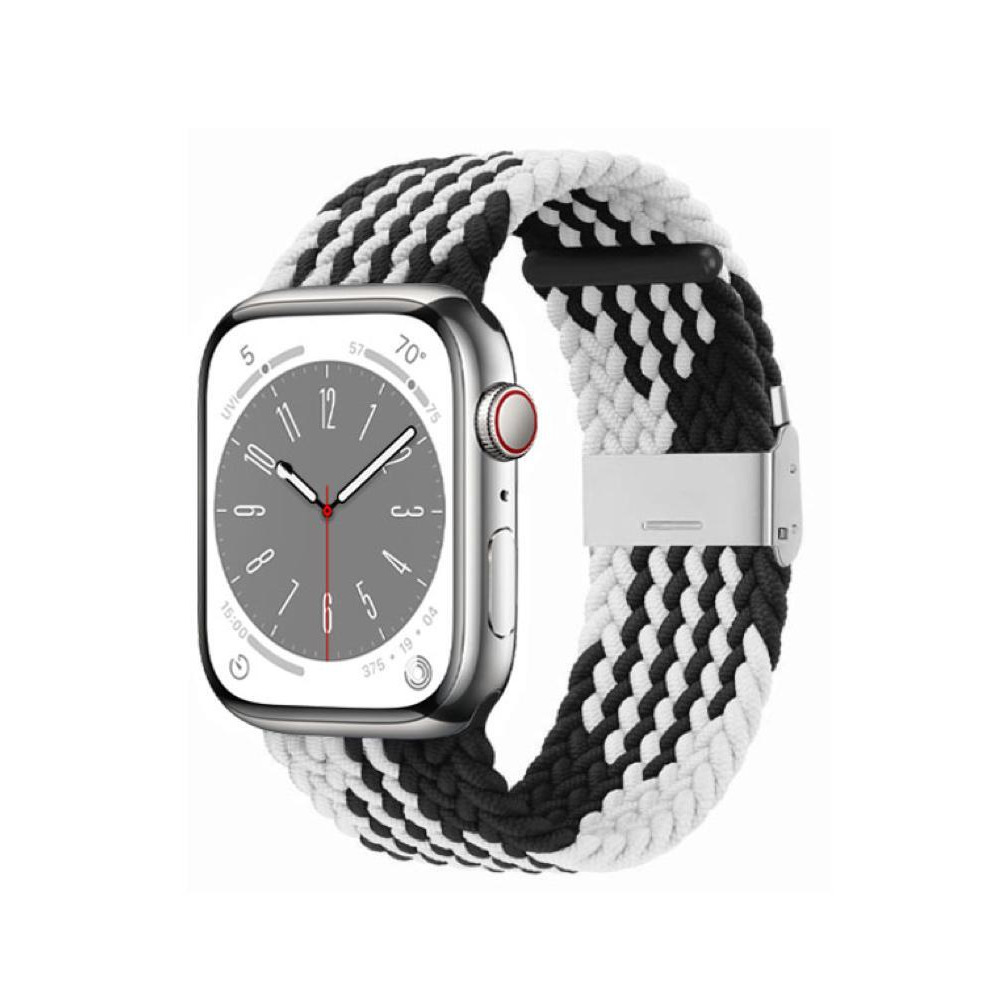 Perfii Adjustable Braided Solo Loop Replacement Band For Apple Watch 49/45/44/42mm Series Ultra/8/7/6/SE/5/4/3 - 2