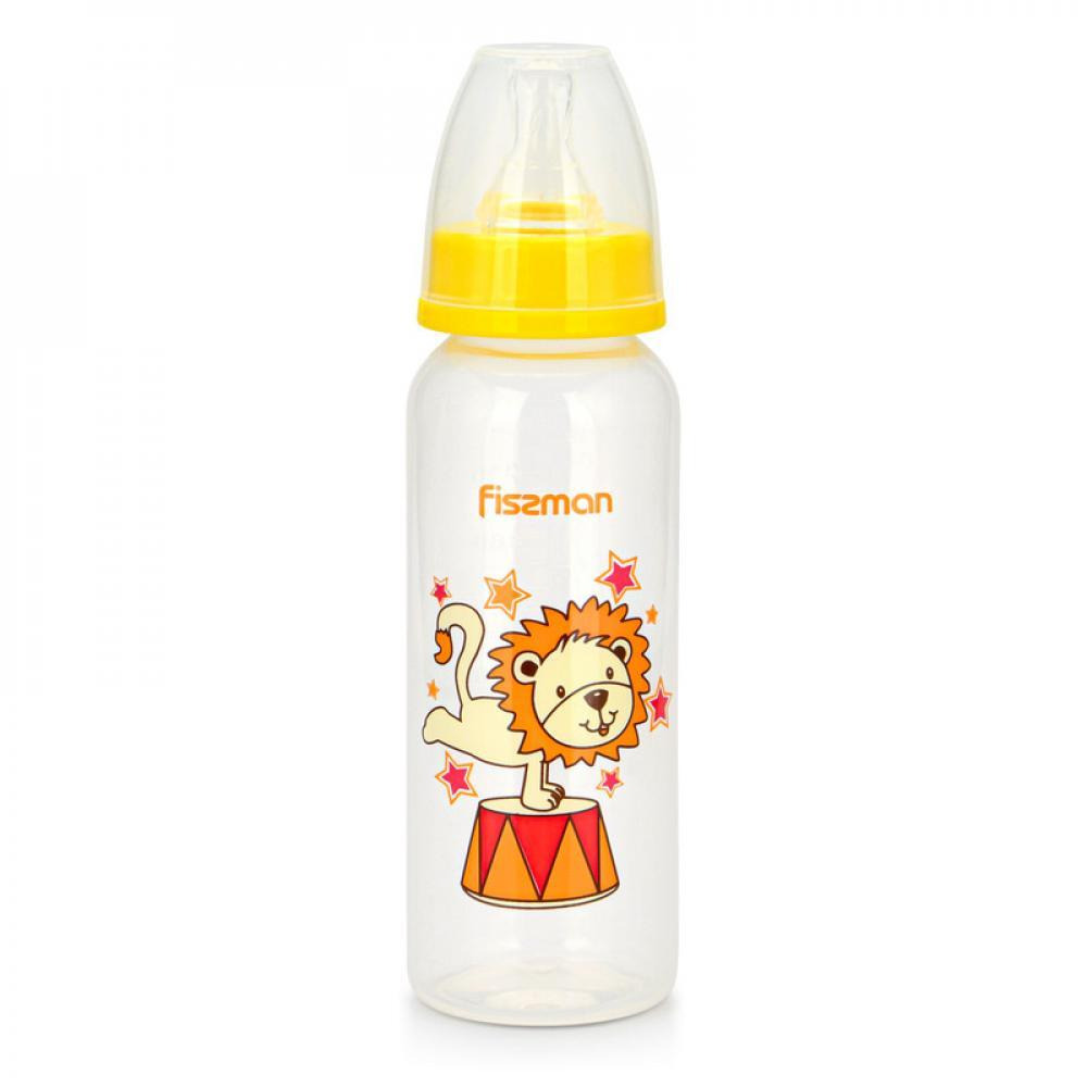 Fissman Feeding Bottle With Lid 240ml - 1