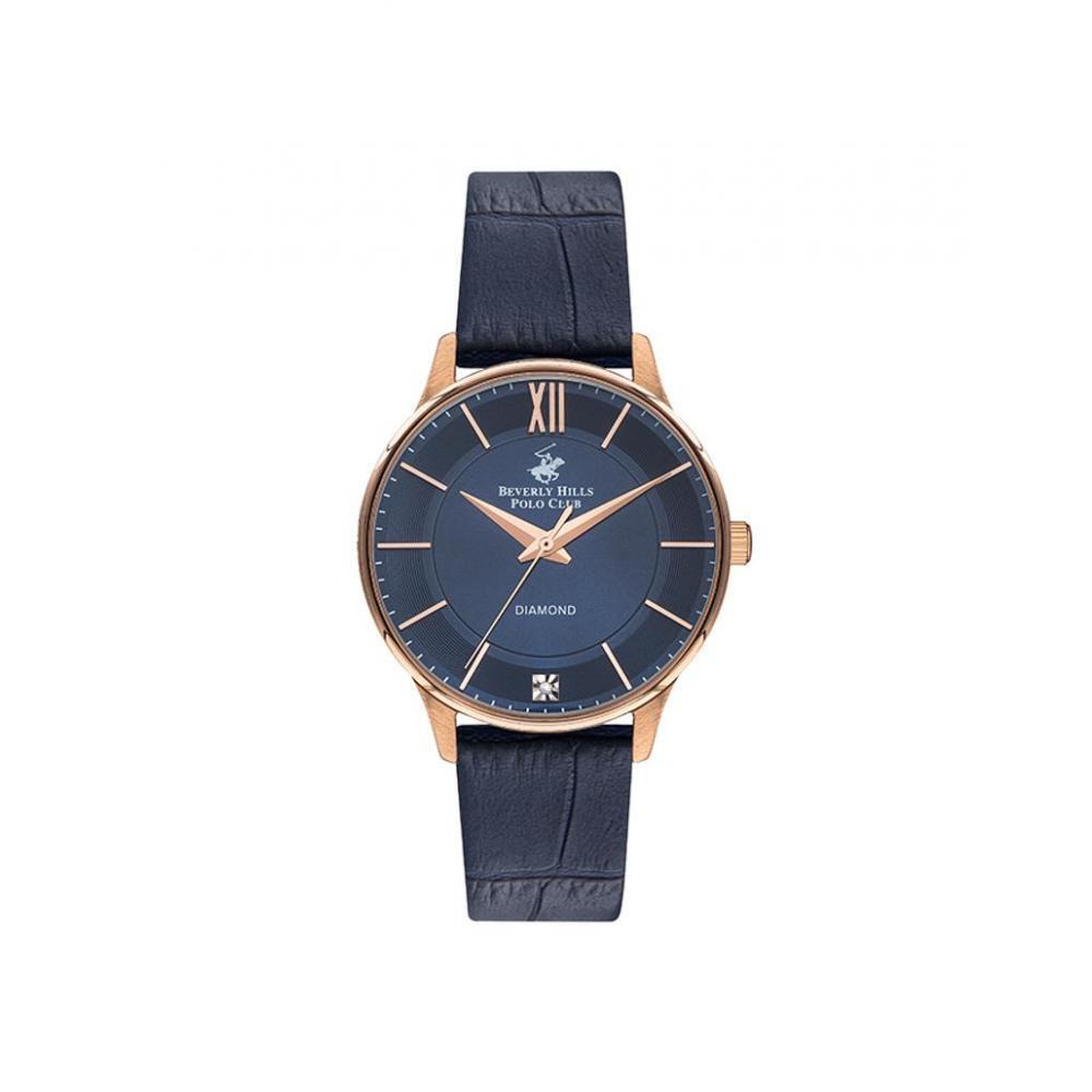 BEVERLY HILLS POLO CLUB Women's Analog Dark Blue Dial Watch - BP3310X.499 - 1