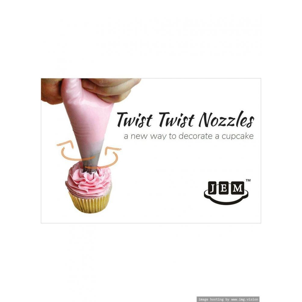 PME Jem Twist Twist Nozzle Set 2 - 4