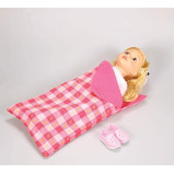 Lotus Soft Bodied Girl Doll Brinley Sleepover Set, Multi-Colour, 15”/38cm, Lt15018 - 4 miniature
