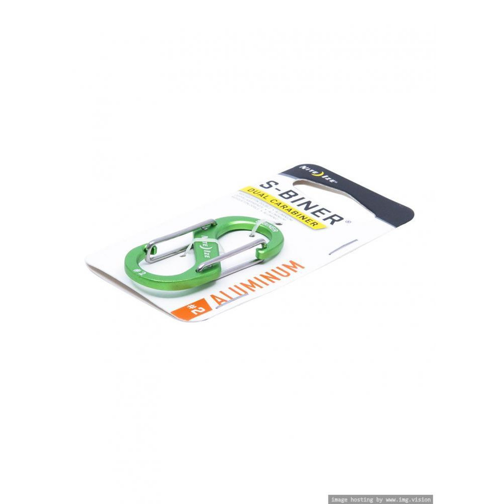 Nite Ize S-Biner Carabiner Aluminium #2 Lime - 3