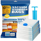 Swift / Large vacuum bags, Reusable, Suction pump, 10 pack - 1 miniature