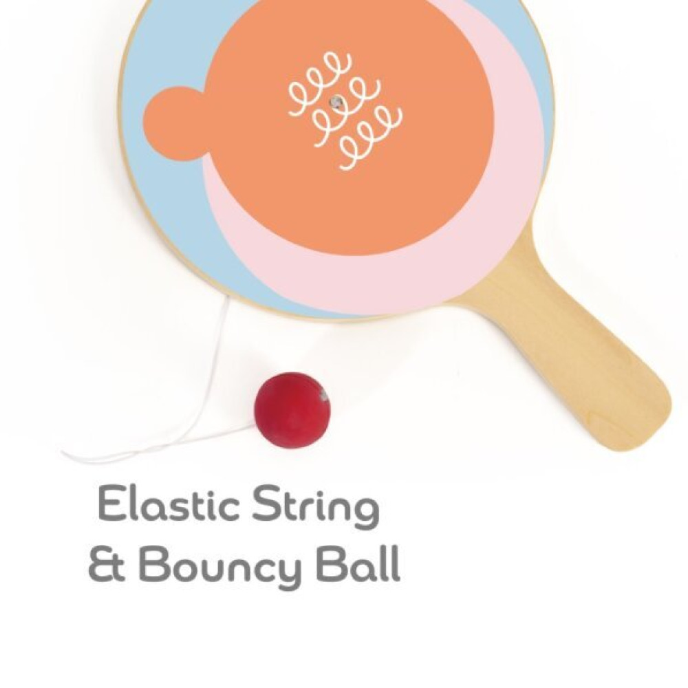 Classic World Детский набор мячей для игры в паддлбол: отскочи, ударь, повтори! - 4