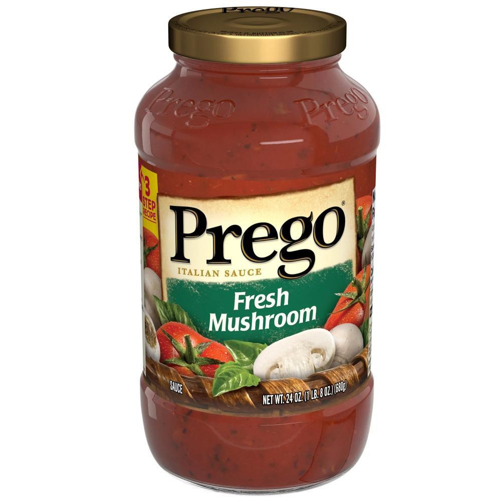 Prego Sauce Spaghetti Fresh Mushroom 680g - 1