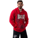 6290361332539 ТОЛСТОВКА Uae Jiu-Jitsu FALCON WING, красная, РАЗМЕР L - 2 miniature