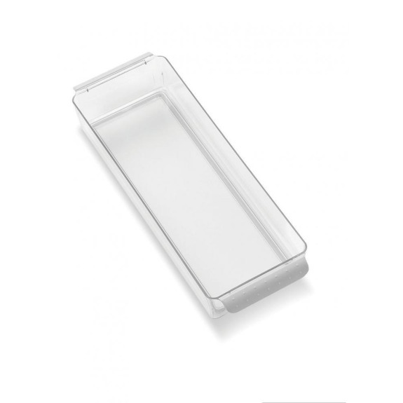 صندوق ضحلة لثلاجة madesmart شفاف