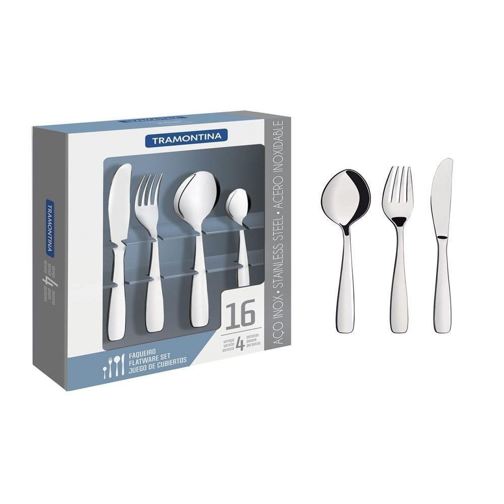 Tramontina 16 Piece Flatware Set Amazonas - 1