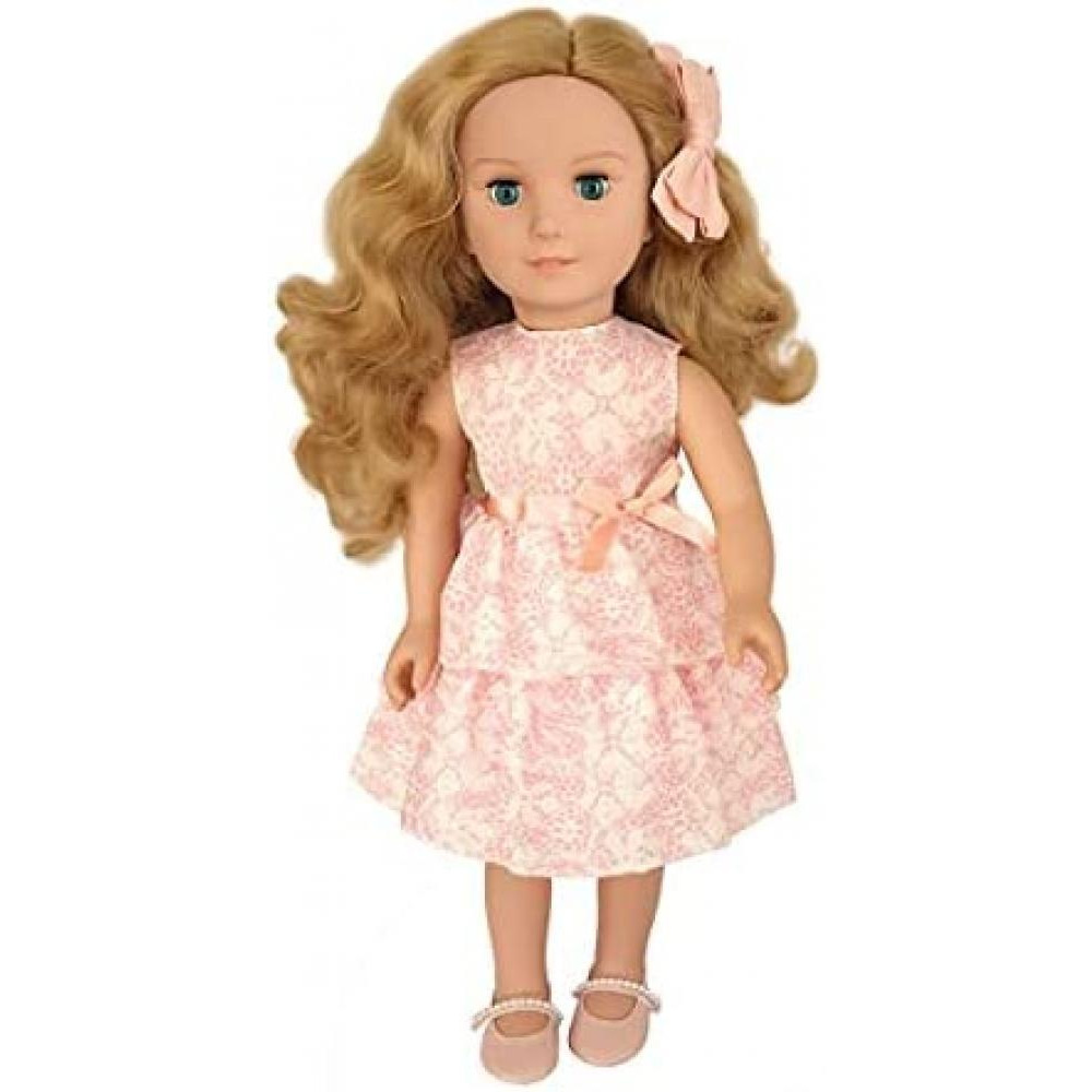 Hayati Girl / Doll Sandy Peach Dress 18 Inches, Tp100320 - 1