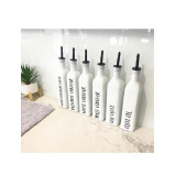 Little Storage 500ML Oil  Vinegar Bottles White - 5 miniature