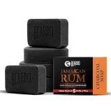Beardo, Jamaican Rum Perfumed Luxury Soap Crafted for Men, 75g X 5 pcs - 1 miniature