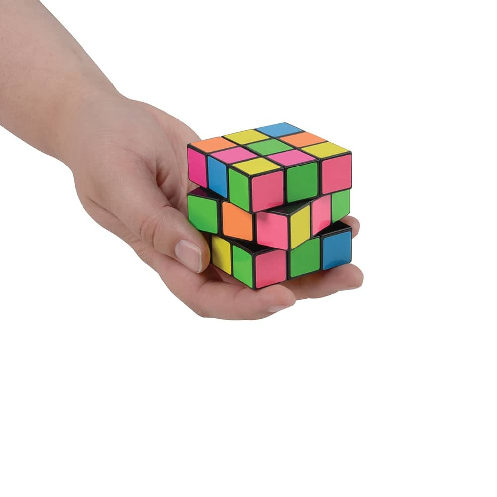 U.S. TOY CO. Neon Puzzle Cubes - 3