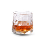 Fissman 2-Piece Spinning Whiskey Glasses 180ml Glass - 3 miniature