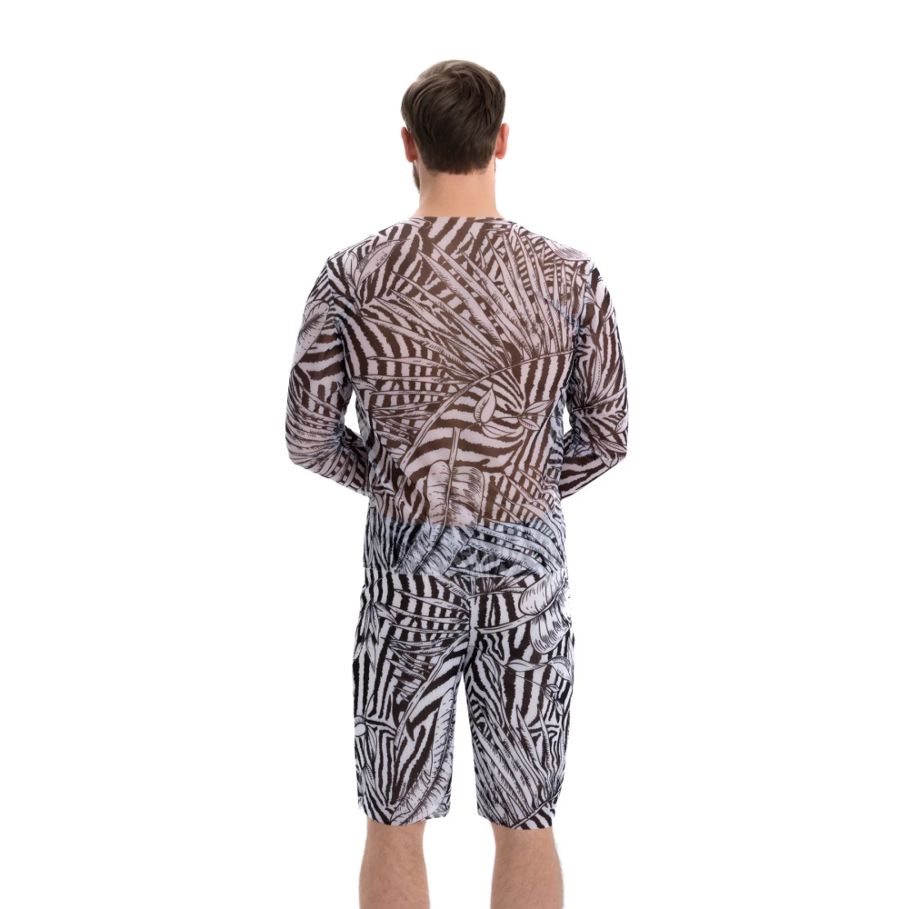 Men's T-shirt Fake zebra (XXL) - 3