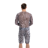 Men's T-shirt Fake zebra (XXL) - 3 miniature