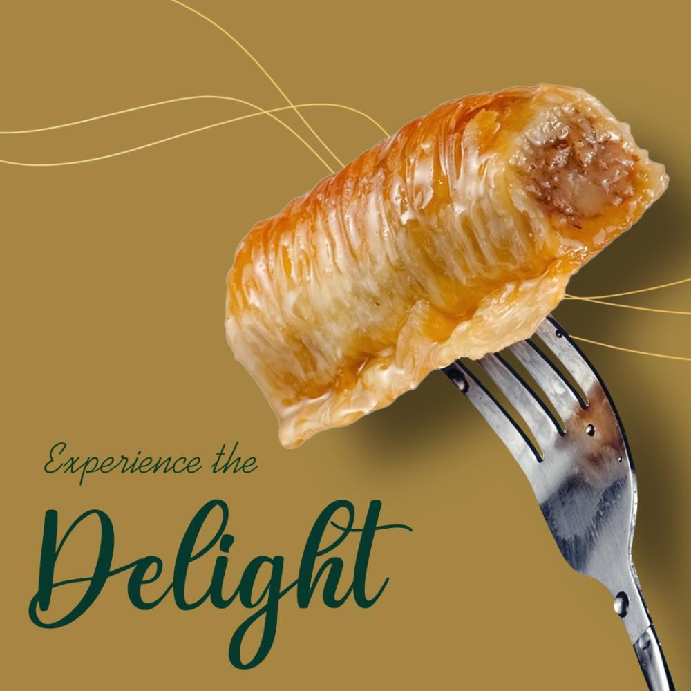 Al Sultan International Sweets Fingers Cashew Baklawa, 500 g - 3