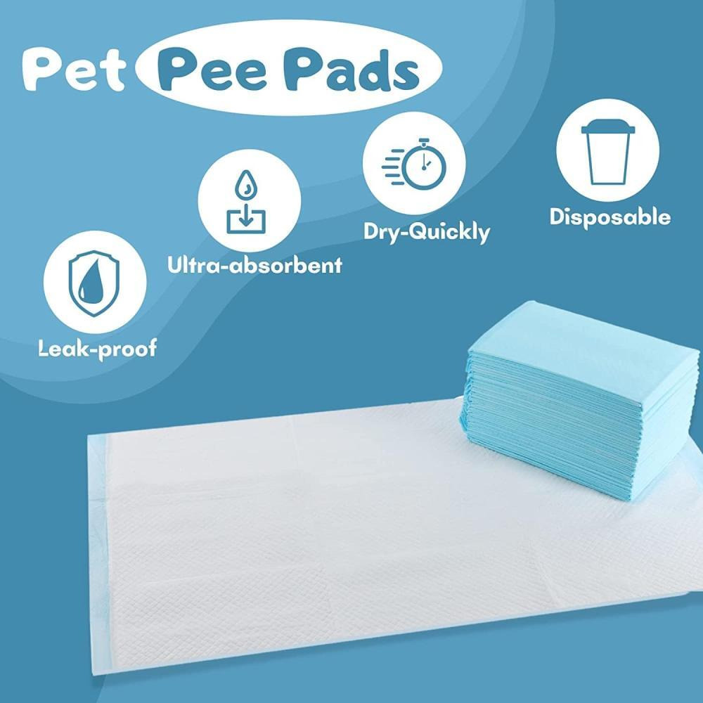 Dog and puppy training pads, Mosycle, Disposable, Ultra absorbent, Leak-proof, Size XL, 60x90 cm (20 pcs) - 5
