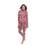 Burkini with hood Pomegranate Red (M) - 1 miniature
