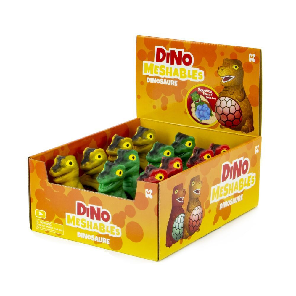 Игрушка Keycraft Карманные Деньги Животное Динозавр Сжимаемые Сетки Ассорти 1 Шт. - 3