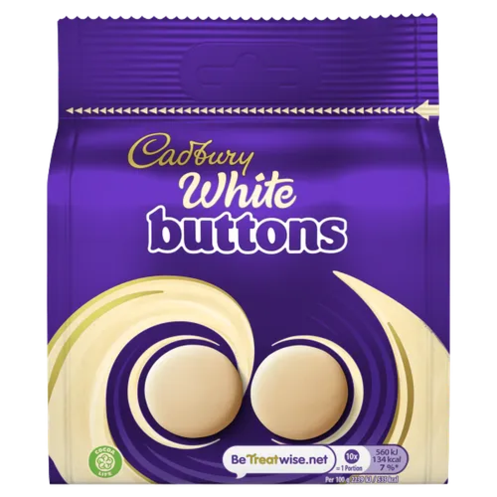 Cadbury White Buttons 85g - 1