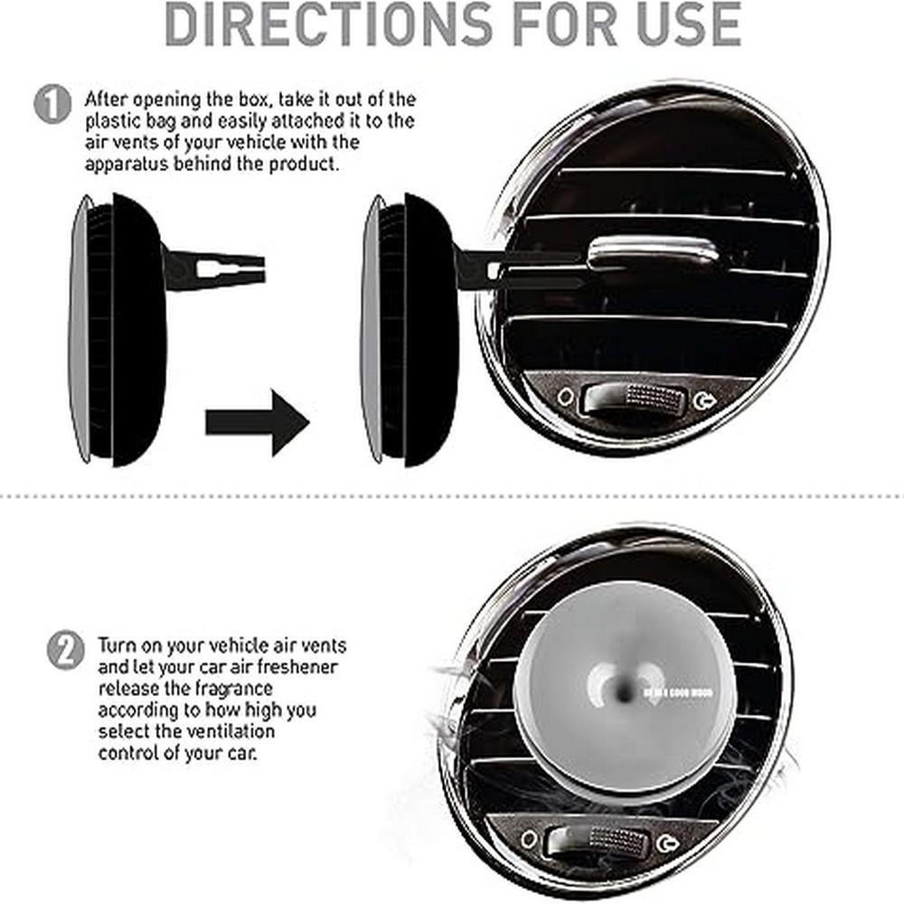 Be In A Good Mood Car Fragrance, Earl Grey - 4