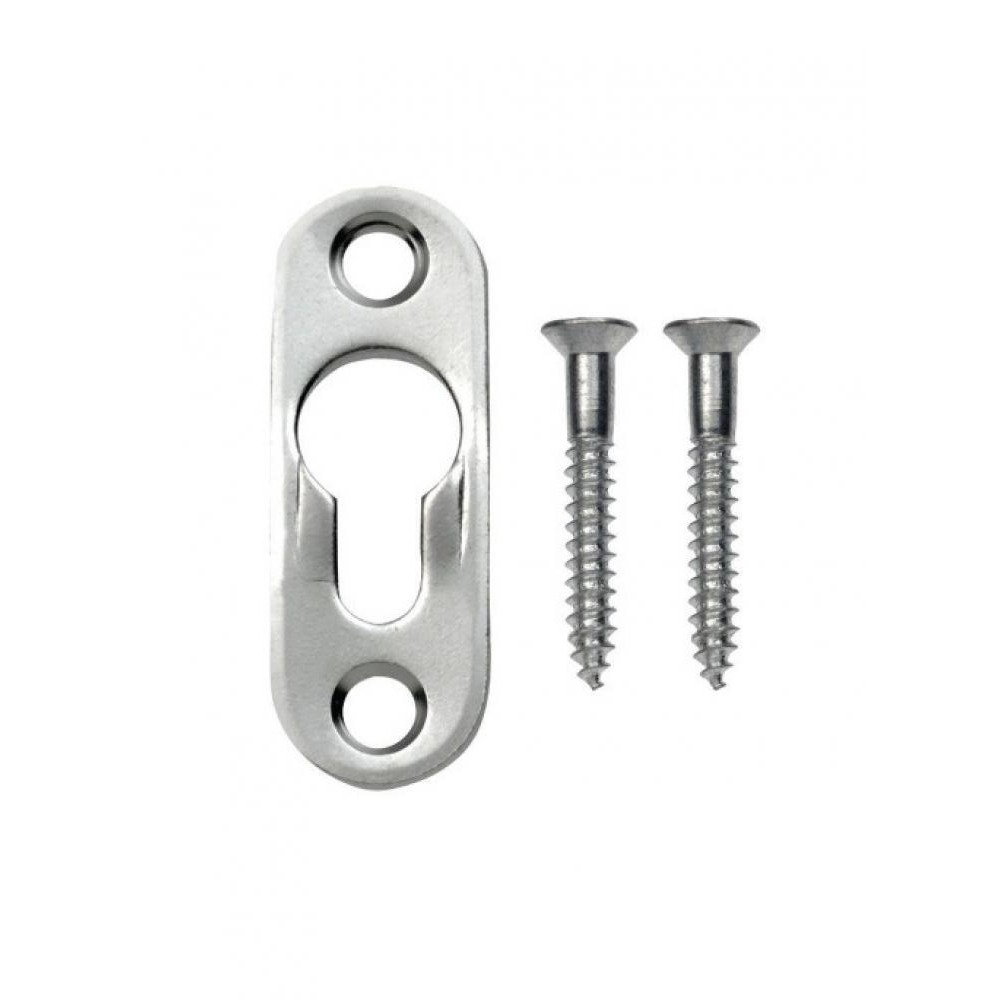 Ook 2 Шт., СЕРЕБРЯНАЯ Вешалка С Плоской Замочной Скважиной и 2 отверстиями - 1