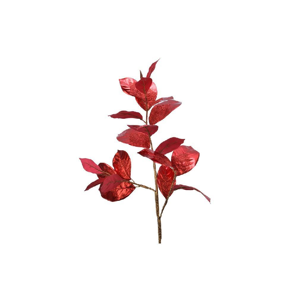 بخاخ ديكوريس من كايمنجك على جذع أوراق البوليستر اللامعة باللون الأحمر - 1