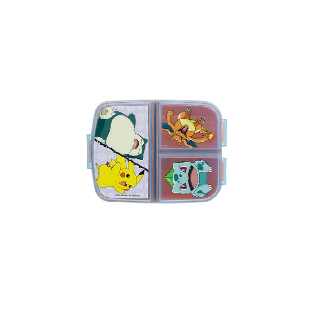 Stor Multi Compartment Sandwich Box Pokemon - 2