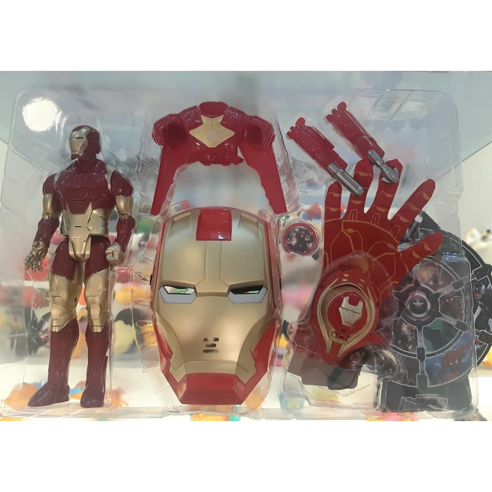Iron man set (mask, gloves and throwing arrows with sound and lights) - 1