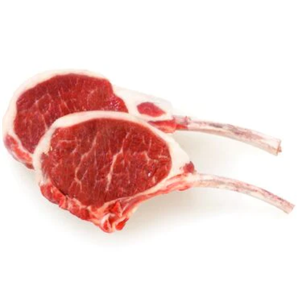 Lamb Rib Chop, Frenched, Raised w\/o Antibiotics 500g - 1