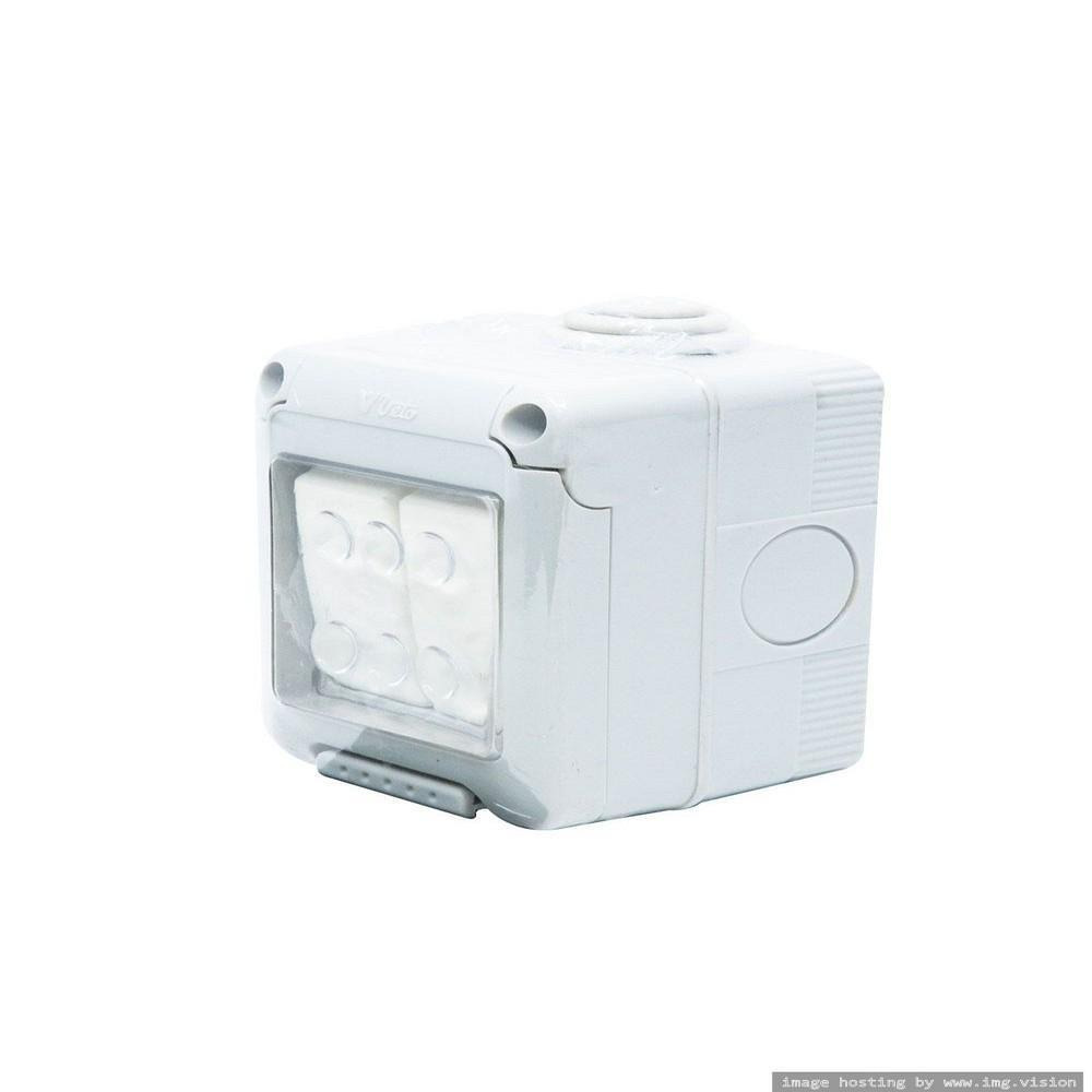 Veto Waterproof Switch 2G 1W - 3