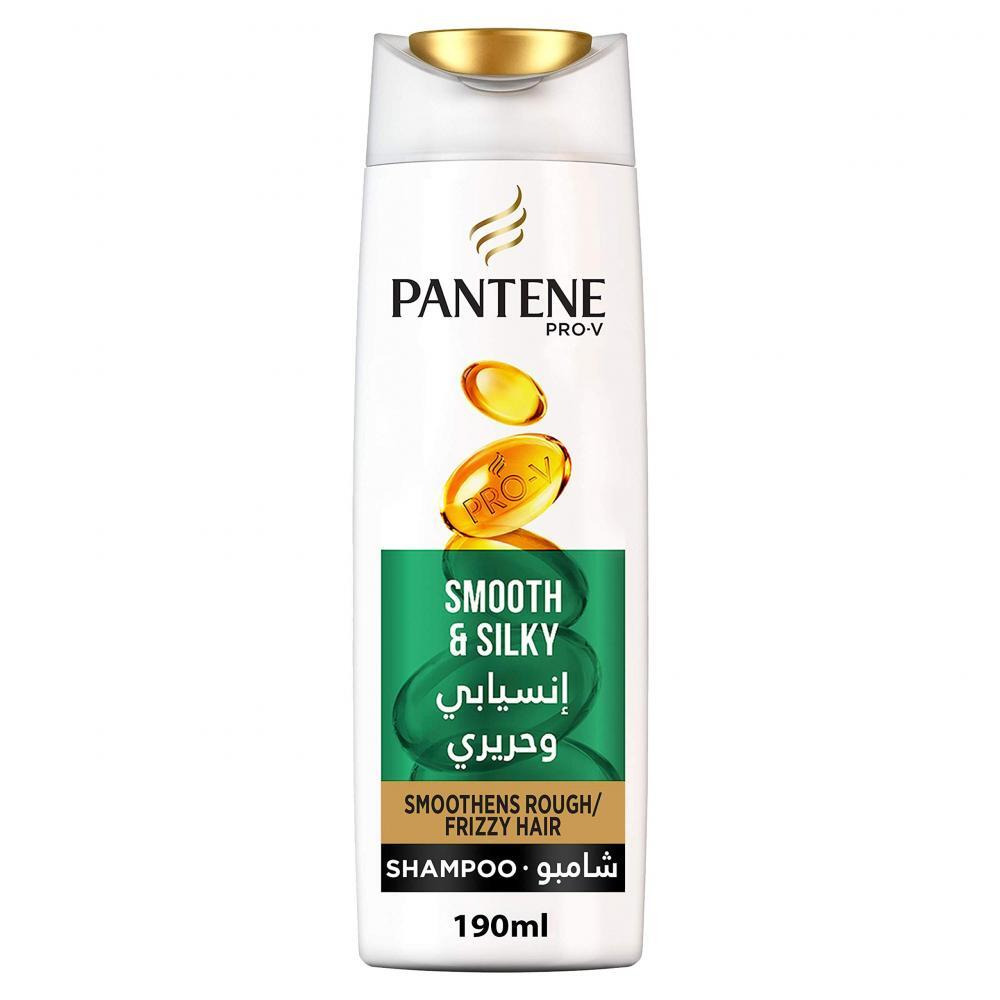 Pantene smooth  silky shampoo 190 ml - 1