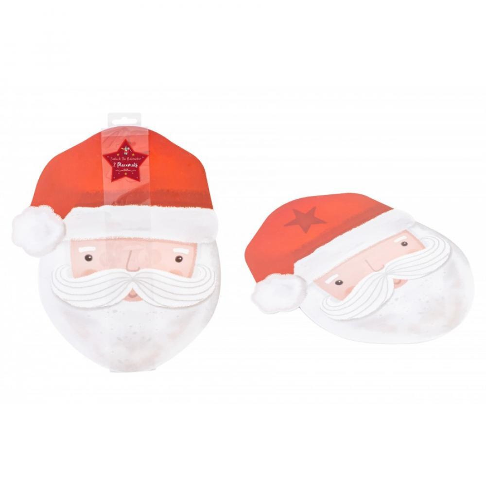 RSW Santa Face Placemats Pack of 2 - 1