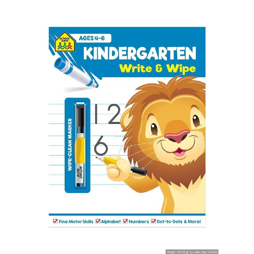 Hinkler School Zone Write and Wipe Kindergarten - 1