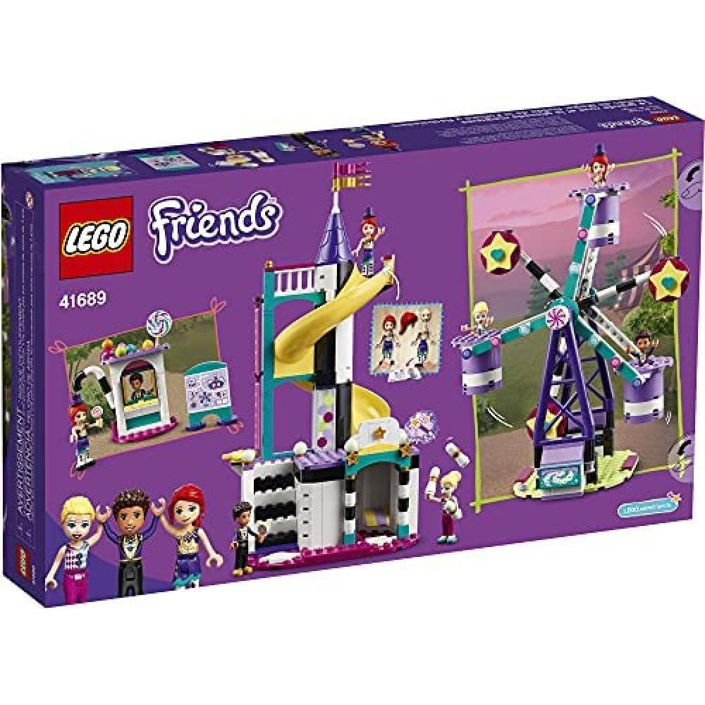 LEGO / Friends, Magical ferris wheel and slide, 41689, with 3 mini dolls, 2021, 545 pieces, 7+ - 4