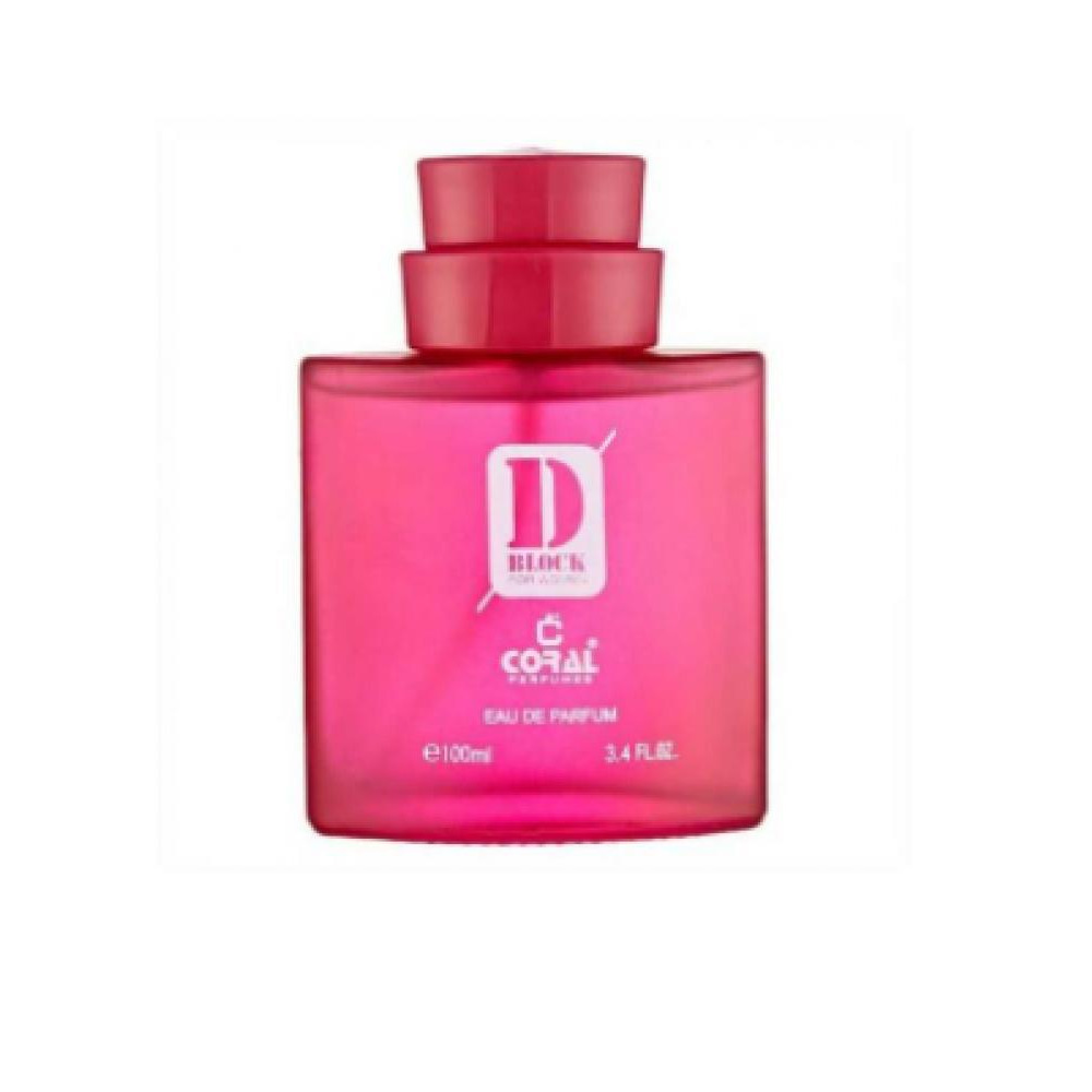 Coral D Block For Woman Eau De Parfum 100 ML Pink - 1