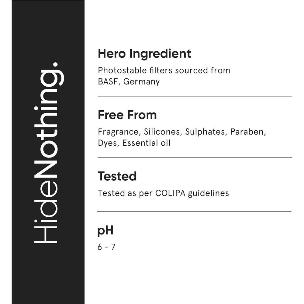 Minimalist SPF 60+ PA ++++ Face Sunscreen With Antioxidant Silymarin For Complete Sun Protection, 50 gm - 4