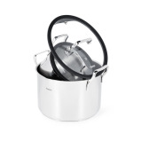 Fissman 4-Piece Cookware Fabia Series (Pots: 2.5 l / 18 cm; 6.2 l / 24 cm; lids 18 / 24 cm) - 3 miniature