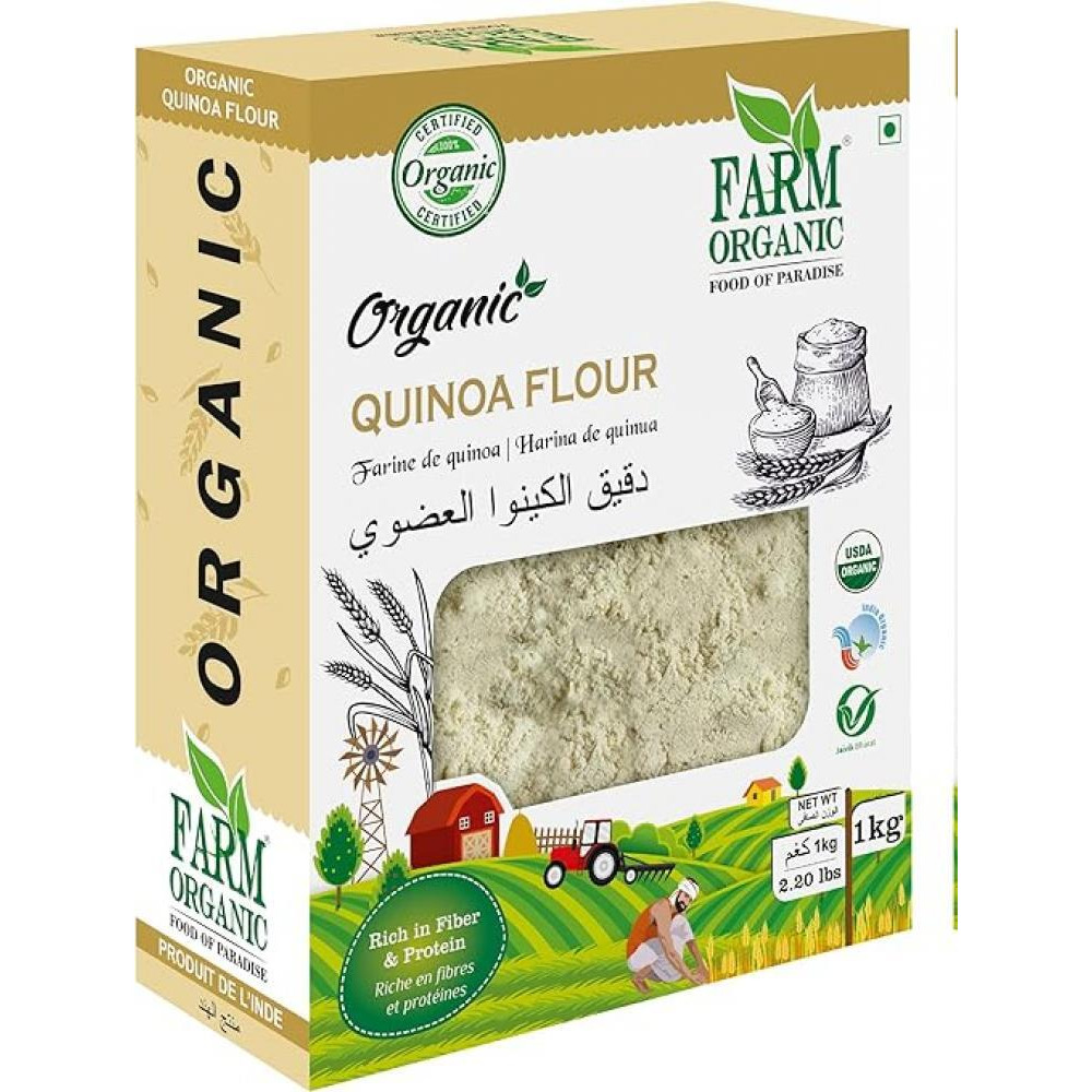 Farm Organic Gluten Free Quinoa Flour 1kg - 1