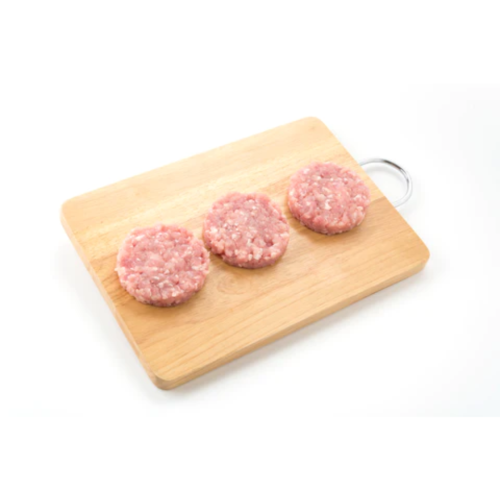 Chicken patties for burger, 10*100 g - 1