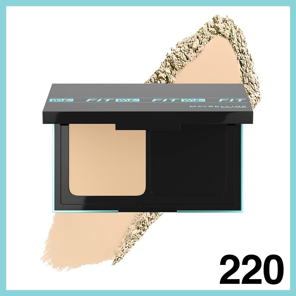 Maybelline New York Fit Me Powder, Matte + Poreless Powder, 220 Natural Beige - 4