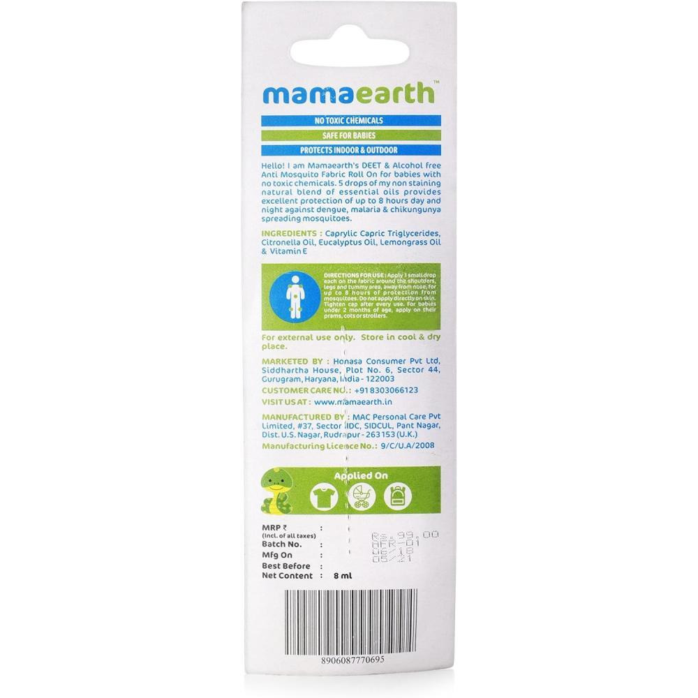 Mamaearth, Anti mosquito fabric roll on, 0.27 fl. oz. (8 ml) - 8